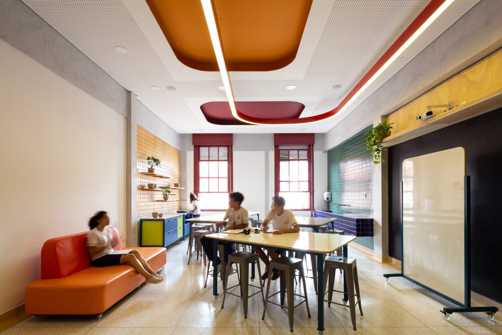 Projeto arquitetura escola belo horizonte reforma infantil