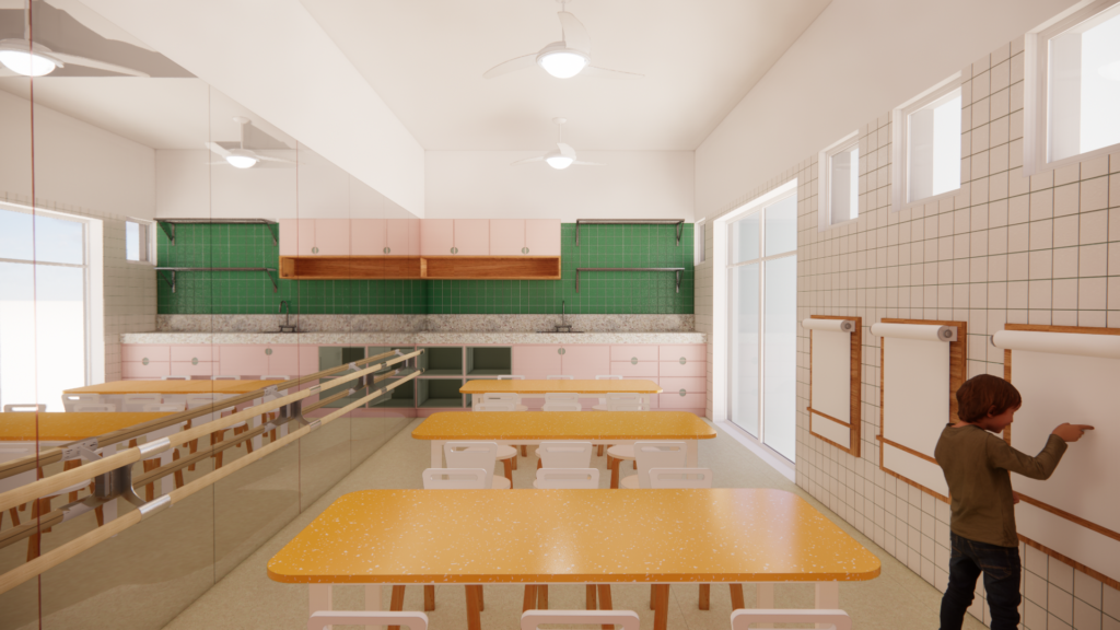 Escola Infantil Casa da Gente projeto arquitetura escolar