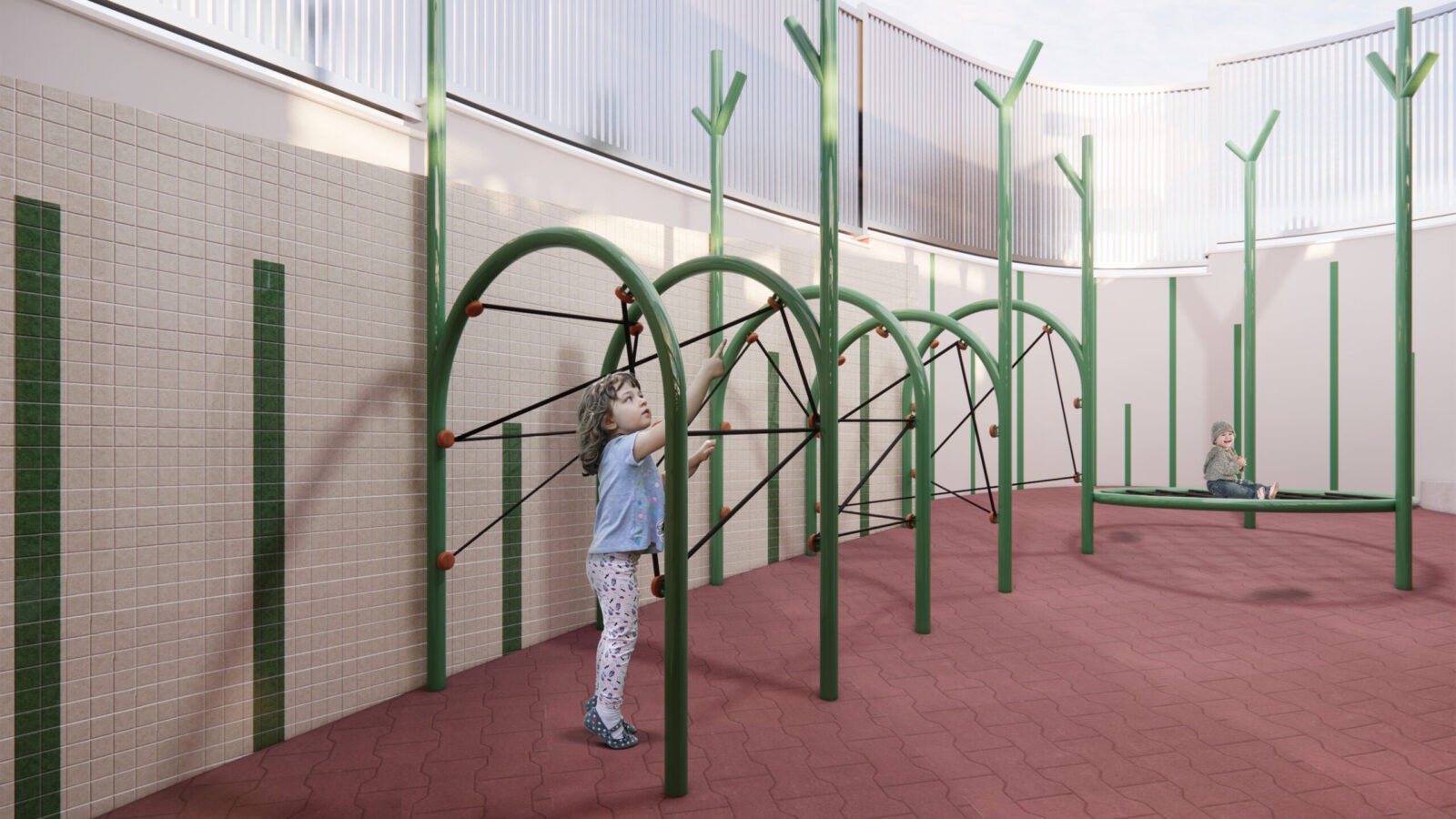 projeto de escola playground infantil arquitetura belo horizonte