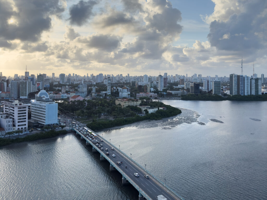 cidade recife vista do predio